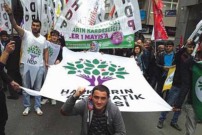 1 Mayıs'ta HDP/HDK alanlarda