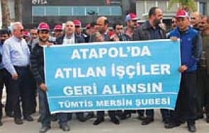 Atapol İşçileri Direnişte