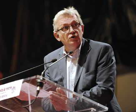 Fransız Komünist Partisi Ulusal Sekreteri Pierre Laurent.