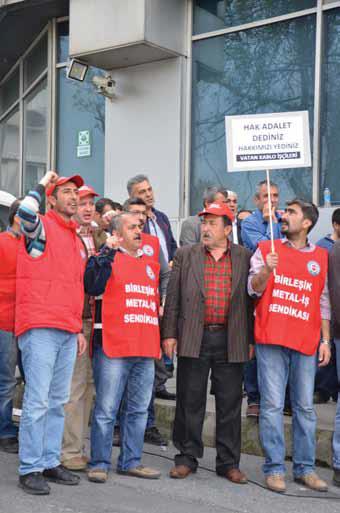 Trakya'da işçiler grevlerde