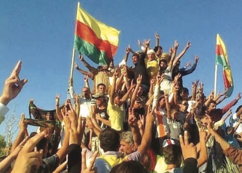 Kürt Halkının bir eyleminden