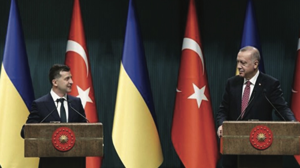 Wolodymyr Selenskyj ve Recep Tayyip Erdoğan