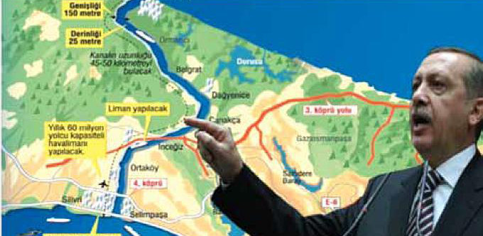 AKP'nin Kanal İstanbul Projesi